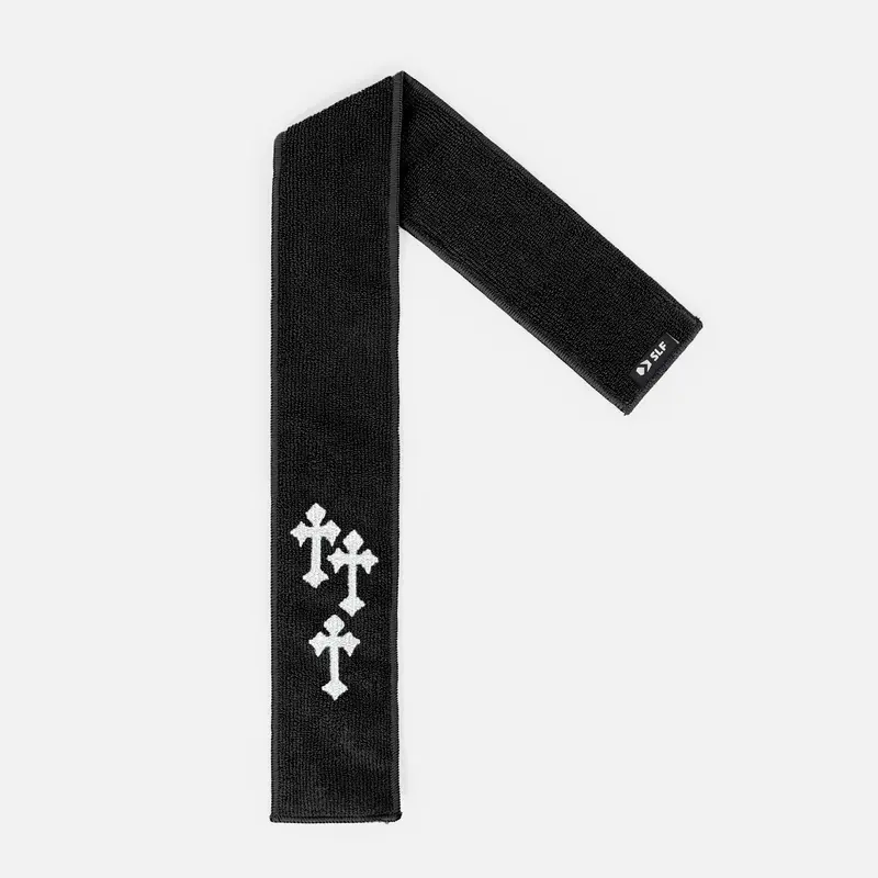 SLEEFS Gothic Cross Thin Football Sports Towel, Quick-Drying Absorbent Microfiber Towel for Sports & Outdoor Use, Absorbent Towel