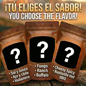 El Mexicanito:Combo 3 bags of Chapulines 4oz Each Bag "YOU PICK YOUR FLAVOR" "Uste Elije Su Sabores"