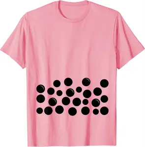 Funny Bubble Tea Strawberry Pink Boba Halloween Costume Gift T-Shirt - Elidatorr Shop 24B08JHK44JT