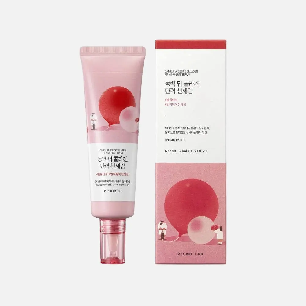 Round Lab Camellia Deep Collagen Firming Sun Serum 50ml