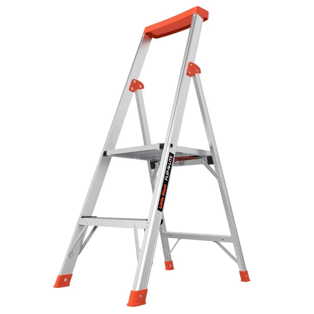 Little Giant Ladder Systems 1025244 4 ft. 300 lbs Flip-N-Lite Aluminum Step Ladder