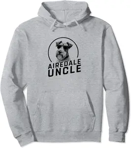 Airedale Terrier Uncle Gifts Funny Dog Owners Grand Paw Dad Pullover Hoodie - Jessicabal Shop 30B0CX5NKD4Q