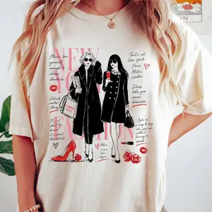 Devil Wears Fashion Sequel Shirt, Classic Runway Graphic Tee, Exclusive Boss Lady Apparel, Sophisticated Unisex Top