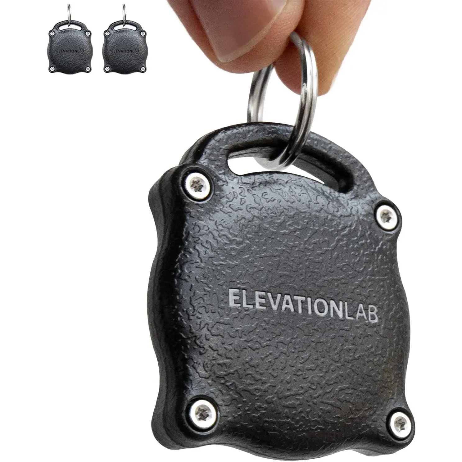 Tagvault™ Airtag Keychain (2 Pack) - the Original Waterproof Airtag Case | Indestructible, Ultra-Compact