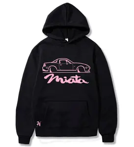 Pink MIATA 21Autocrew HOODIE