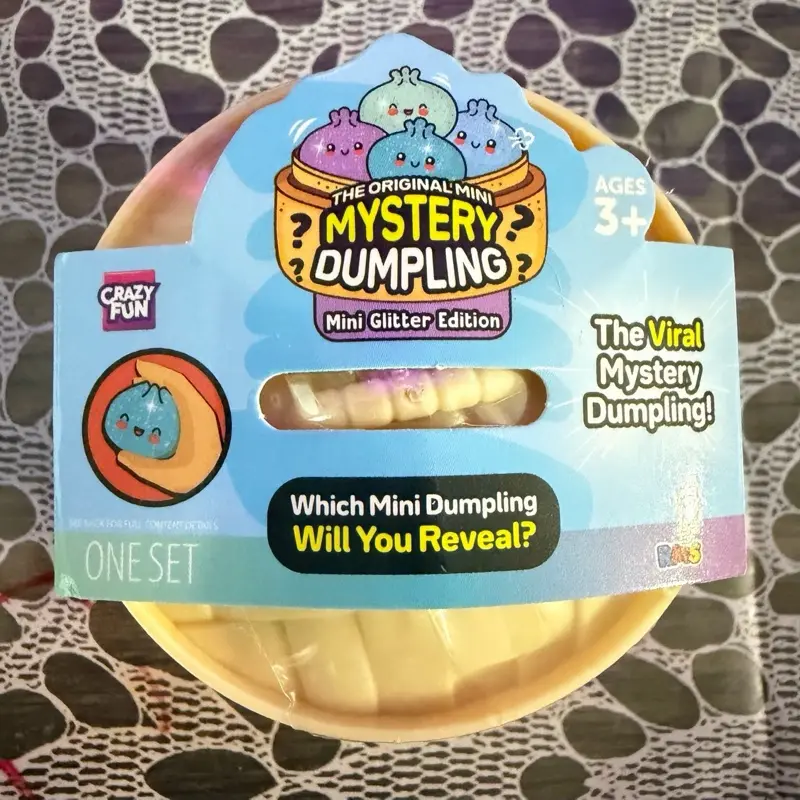 Mini Dumpling GLITTER- stress relief toys