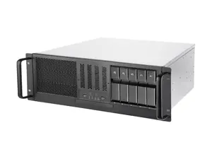 SilverStone RM41-H08 Silver SGCC 4U Rackmount Server Chassis 3 x 5.25" drive bay External 5.25" Drive Bays