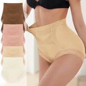 Morelect 4/6/8 Pcs Breathable Summer Comfort High Rise Briefs, Lightweight Thin Nylon Underwear, Skin-Friendly Soft Touch, Flexible Daily Knickers.