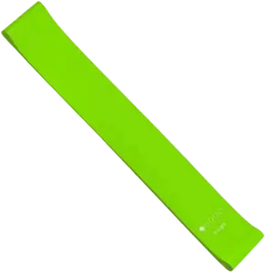 French Fitness Mini Resistance Bands Exercise Loop 600mm x 50mm - Green (5-10 lbs) (New)