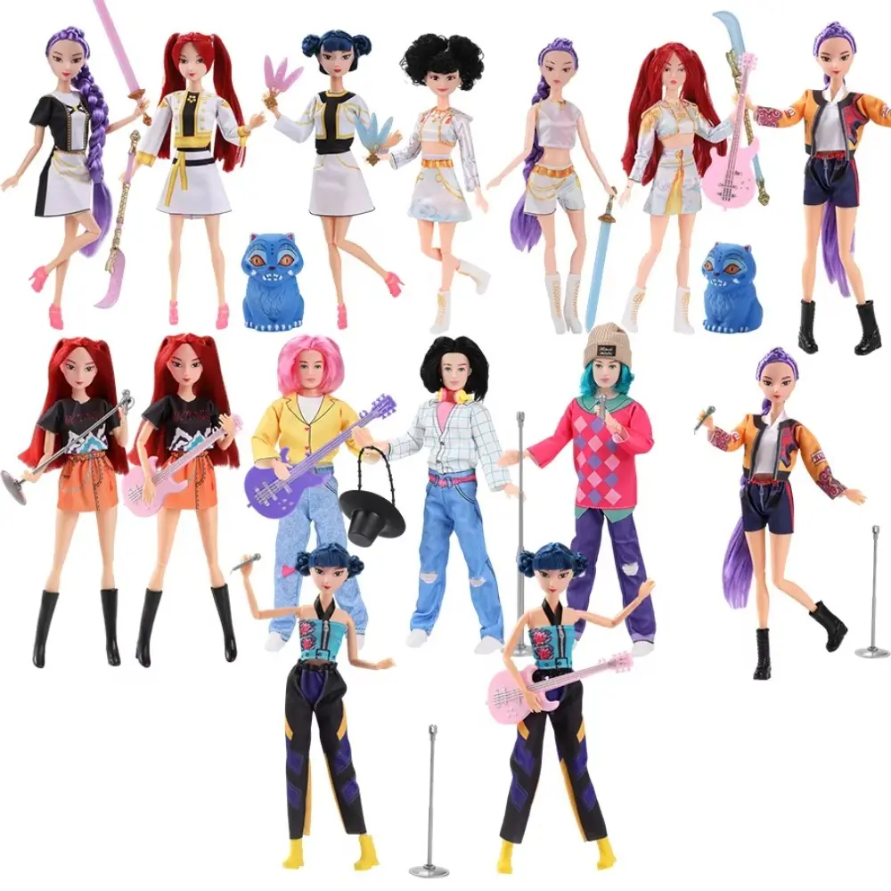 Popular Korean girl group themed men's fashion doll 30CM, including doll, suitable for pretending to participate in girl group