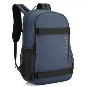 "Mountain Land Skateboard Backpack Waterproof Backpack Fits up to 15.6 Inch Laptop RFID Anti-Theft Lock Daypack " outdoorfun