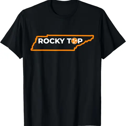100% Cotton Tennessee Rocky Top TN Rocky Top Volunteer State Vintage T-Shirt