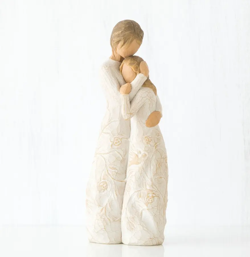 Close To Me Willow Tree, Apart or Together, Always Close to me, Sculpted Hand-Painted Figure, Christmas Gift Mothers Day Gift