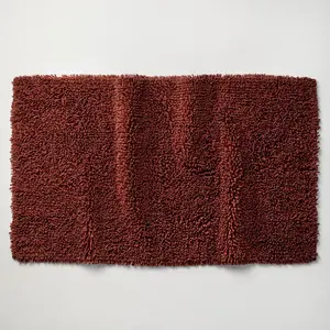 Casaluna Cotton Looped 40x24" Bath Rug Mélange Machine Washable