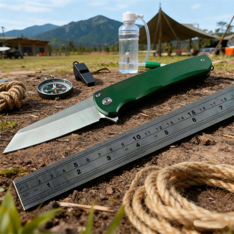 EDC Folding Pocket Knife - Compact Lightweight, Sharp Blade with Liner Lock, Perfect for Everyday Carry, Camping & Utility Use