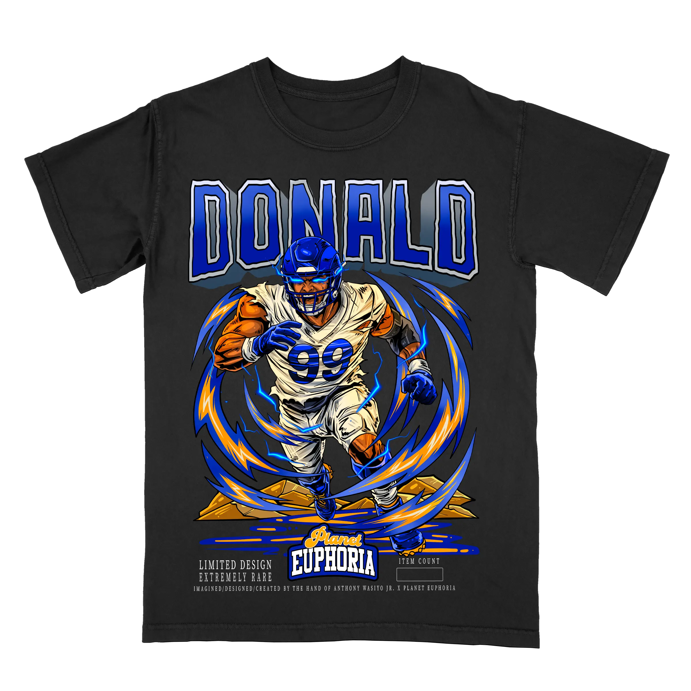 Aaron Donald NFL Player Graphic T-Shirt Unisex