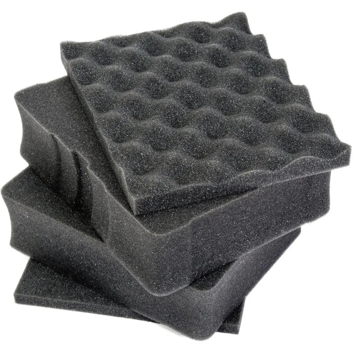 NAN KALAKU Unisex Custom-Fit Rectangular Foam Grid Insert Set for 918 Case - 3-Part Polyurethane Organizer Storage with Pre-Scored Multiple Layers for Protective Storage, Transport, Three-Part