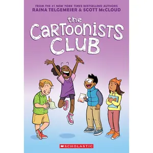 The Cartoonists Club: A Graphic Novel -- Raina Telgemeier - Paperback