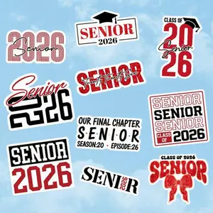 Senior Class of 2026 Sticker Pack: Graduation Vinyl Decals