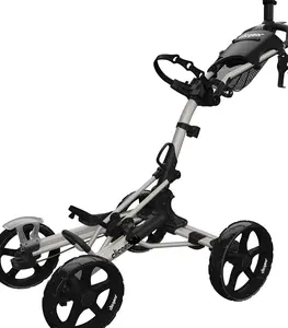 Clicgear Model 8.0+ 4-Wheel Golf Push Cart Foldable Aluminum Walking Cart with Storage