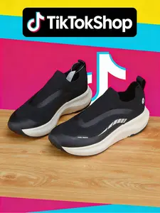 "Deconstructing Circular Semiotics" | Designer logo sneakers released. "The circular emblem becomes the outfit's visual anchor and memory point." Classic contrast deduce timeless fashion—the shoe that answers all your style WHYS.