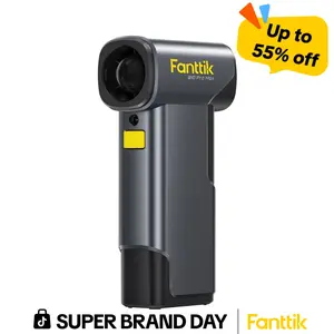 【FathersDayGift】Fanttik B10 Pro Max 7.2V Electric Air Duster, Cordless Duster with 130000 RPM Brushless Motor, 6 Adjustable Levels, 28.8wh Rechargeable Battery, Air Blower for Workbench, PC Fans and Outdoor Summervibes