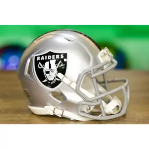 Las Vegas Raiders Riddell Speed Mini Helmet Las Vegas Raiders Riddell Speed Mini Helmet
