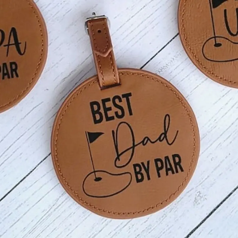 Fathers Day Gift Golf, Best Dad By Par, Personalized Golf Gift For Him, Coach Gifts From Team, For Grandpa, For Uncle, Golf Tee Holder