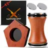 Rolling Knife Sharpener – Professional Kitchen Knife Sharpener- Manual Tumbler Knife Sharpener with 5 Magnetic Angle Guidance for Home & Chef Use.