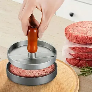1pc Burger Press Non-Stick Hamburger Press Patty Maker Mold | Meat Beef Cheese Veggie Burger Maker For Grill Griddle BBQ Barbecue