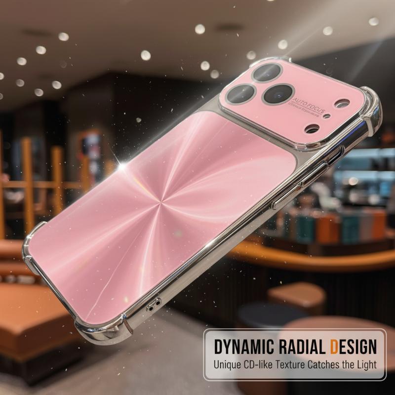 Quad-corner Drop-proof CD-texture Case for iPhone 17Promax