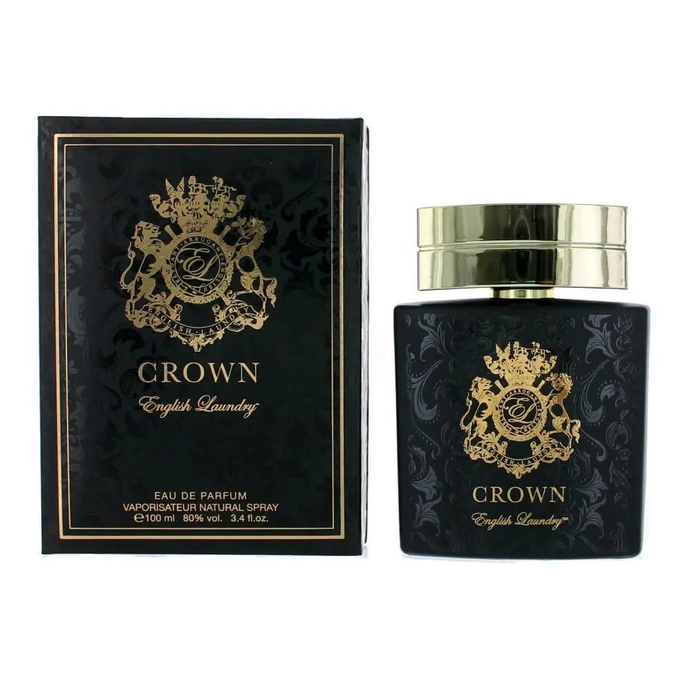 Crown by English Laundry Gentle 3.4 oz Eau De Parfum Spray for Men - Daily Wear, Dreamy Floral Musk Scent, Edp Concentration, Long-Lasting Fragrance