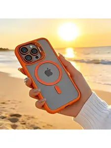 Shockproof camera mount protective case compatible with iPhone 17 Air/16/15/14/13/12 Pro Max; military-grade shock protection; MagSafe compatible