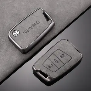 Fashion Car Smart 3 Buttons Key Case Cover Shell Fob for Vw Volkswagen Passat B8 CC Arteon Magotan Gte Auto Keychain Accessories Car Key Accessory