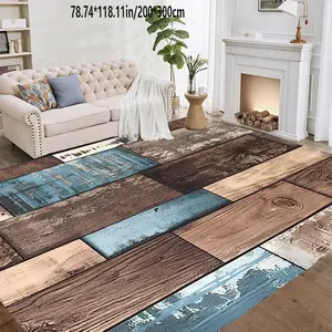 Irregular striped carpet in modern wind area can be machine washed home decoration sofa coffee table mat bedside mat kitchen study home carpet mat Machine Washable Rugs