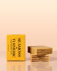 Sea moss and Turmeric Face & Body Soap Organic