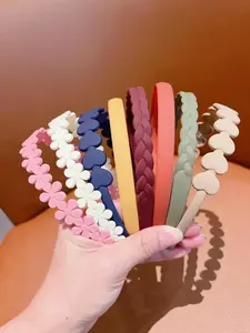 8-Piece Simple Toothed Plastic Hair Ties, Durable & Reusable Elastic Bands, Perfect for Daily Use, Ideal for All Hair Types, Hair Accessories