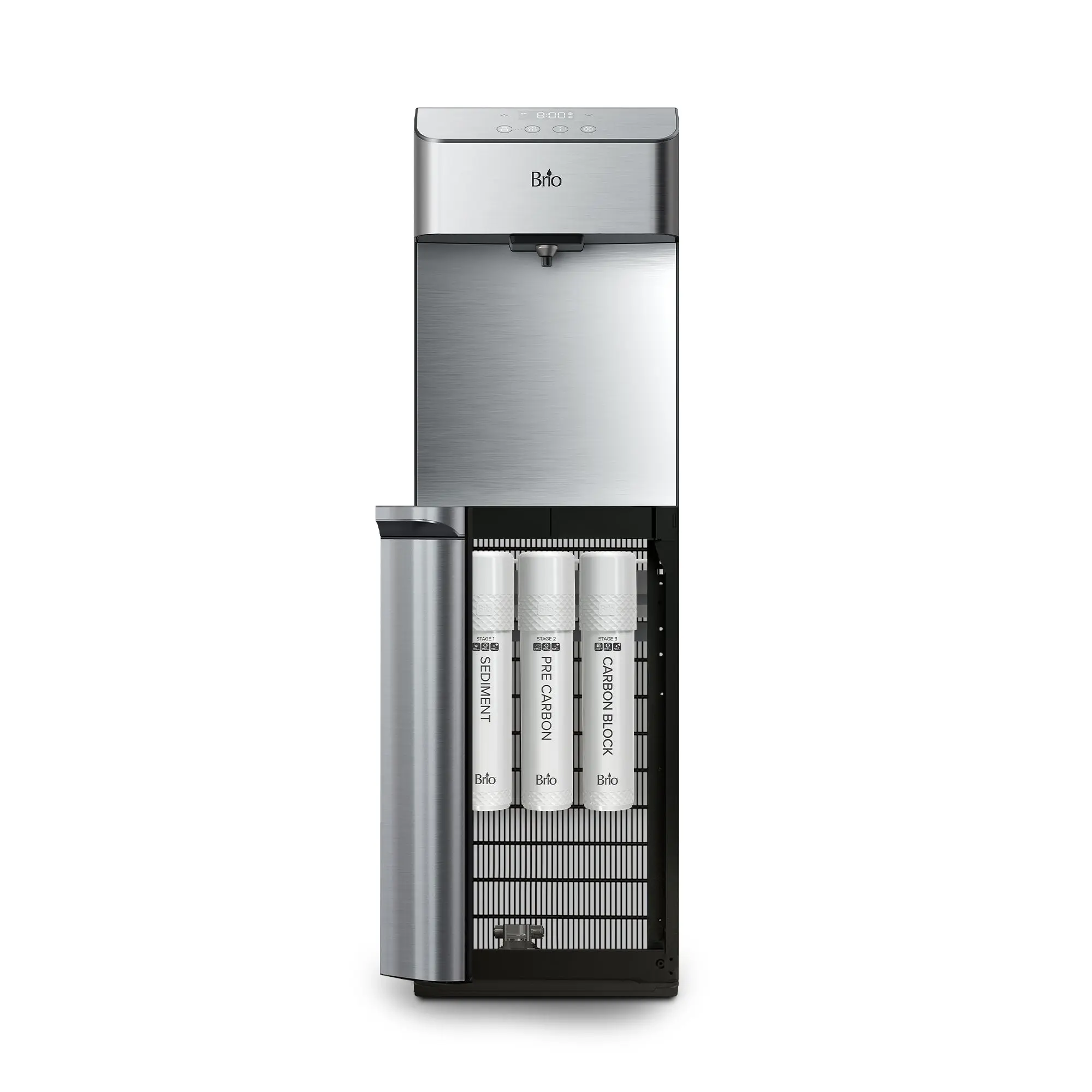 Brio Moderna 730 Series 3-Stage Bottleless Water Cooler
