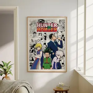 Hunter x Hunter Manga Panel Poster, Curated Anime Art Print, Japanese Wall Decor Gift (Unframed Print Only)