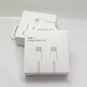 Original USB-C Cable For Apple iPhone 15 Pro Max PD 60W Fast Charging For Huawei Xiaomi Samsung Type C Weaving Cable Accessories