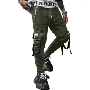 XYXIONGMAO Men's Jogger Pants Techwear Hip Hop Harem Pants Streetwear Tactical Track Pants