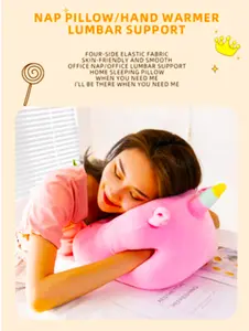 Kalea Xerena Sleeping Pillow/ Nap Pillow/ Hand Warmer/ Lumbar Support + Cuddly Pillow