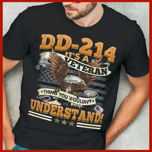 DD-214 It’s A Veteran Thing You Wouldn’t Understand Eagle T-Shirt – Proud US Vet