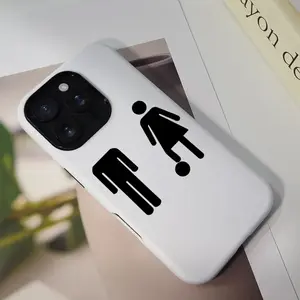 Elegant 2-in-1 phone case with a stick figure design, compatible with iPhone models 16 Pro Max, 16 Pro, 16 Plus, 16, 15 Pro Max, 15 Pro, 15 Plus, 15, 14 Pro Max, 14 Plus, 14 Pro, 14, 13 Pro Max, 13 Pro, 13, 12 Pro Max, 12 Pro, 12 Pro, 1.