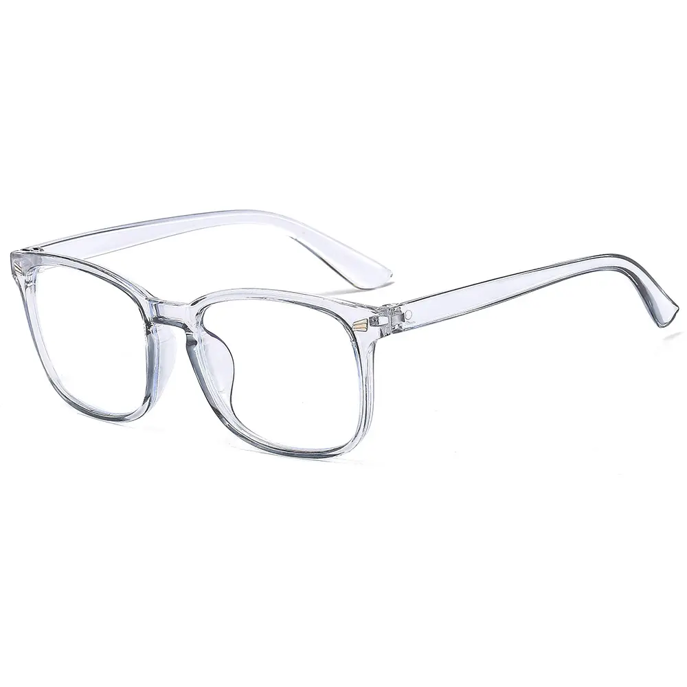 Transparent gray frame white flat anti b