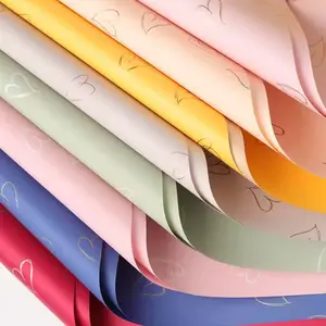 Heart Floral Wrapping Paper