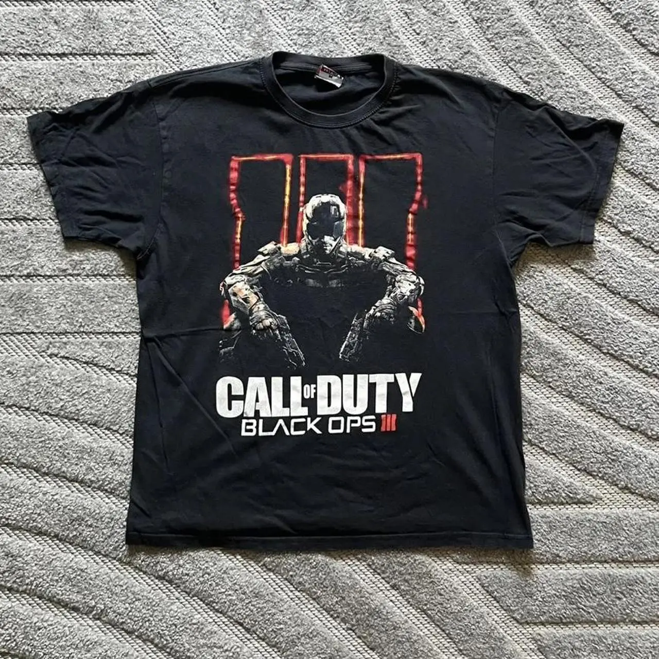 Call of Duty Black Ops III Shirt, Black Ops 3 Graphic Tee, FPS Gamer T-Shirt, Military Gaming Shirt, Vintage Video Game Tee, Unisex Gamer Gift Shortsleeve