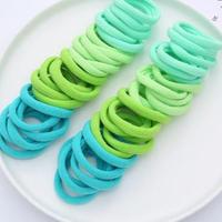 Seamless Color-Block Toweling Hair Ties