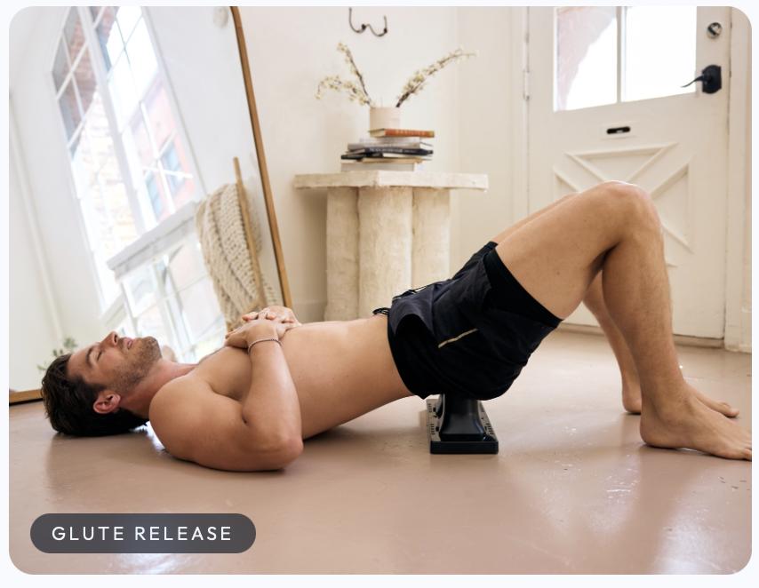 Thrival Deep Tissue Pro - Fully Adjustable Psoas Muscle Release Tool with Thrival App for Hip Flexor, Back, Glute, Iliacus, and Neck Pain - Trigger Point and Myofascial Release Tool – Carbon Black