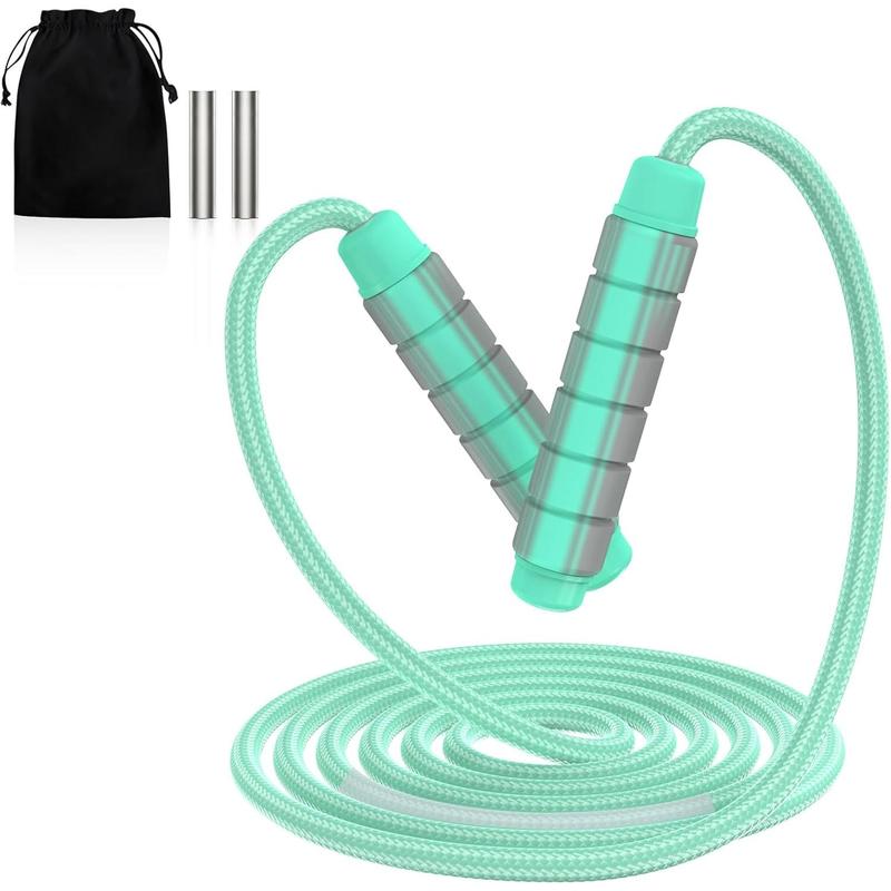 Workout Jump Rope, Weighted Jumping Rope for Women, Tangle-Free ...